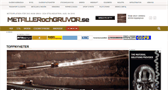 Desktop Screenshot of metallerochgruvor.se